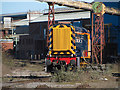 Shunting locomotive at Celsa Works, Cardiff