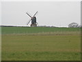 SP9952 : Stevington Windmill from Park Farm by M J Richardson