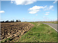 Ploughed field south of Stanfield Road