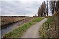 Opencast Way alongside Bottesford Beck