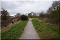 Opencast Way alongside Bottesford Beck