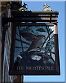 Sign for the Nightingale public house, Hitchin