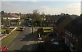 Windmill Lane, Long Ditton, from the railway