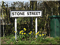 Stone Street sign