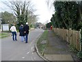 Footpath on Moreton Road