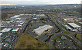 The Phoenix retail park from the air