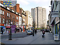 Granby Street and Elizabeth House, Leicester