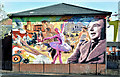 J3574 : "Never too Old" mural, Ballymacarrett, Belfast (March 2016) by Albert Bridge