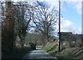 The B4392 near Cyfronydd