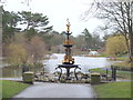 Fountain in Hesketh Park, Southport