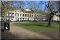 Imposing building on Queen Square Bath