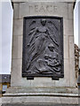 NZ2464 : Newcastle War Memorial, "PEACE" by David Dixon