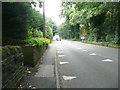 The footpath to Haugh End Lane at Rochdale Road, Sowerby