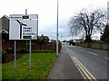 Direction sign, Upper Strabane Road, Castlederg