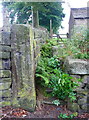 Stile on footpath at East Longley, Norland