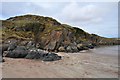 NG8075 : Rock Outcrop, Gairloch Beach by Robert Struthers