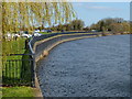 Car park next to the River Trent