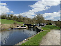 SE1138 : Locks 20-21 on the Leeds and Liverpool Canal by Graham Hogg