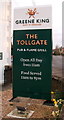 Sign for the Tollgate public House, Bury St Edmunds