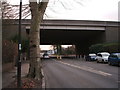 A14 bridge over Fornham Road