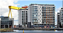 J3475 : The "Arc" apartments, Titanic Quarter, Belfast (March 2016) by Albert Bridge