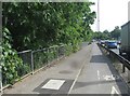 Cycle path by Farnborough Road