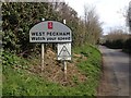 West Peckham Village Sign