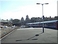 SX8671 : Train leaving Newton Abbot station by Malc McDonald