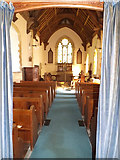 TM1555 : St.Mary's Church interior by Geographer
