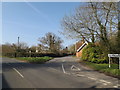 TM1857 : Gosbeck Road, Helmingham by Geographer