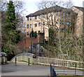 Remains of the former Glasgow Central Railway line