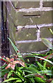 Benchmark on Beaufort Road church