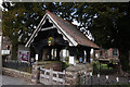 Lych gate at St John the Baptist Church