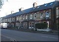 Terraced housing along Brookfields