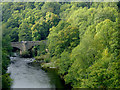 The River Dee south of Trevor, Wrexham