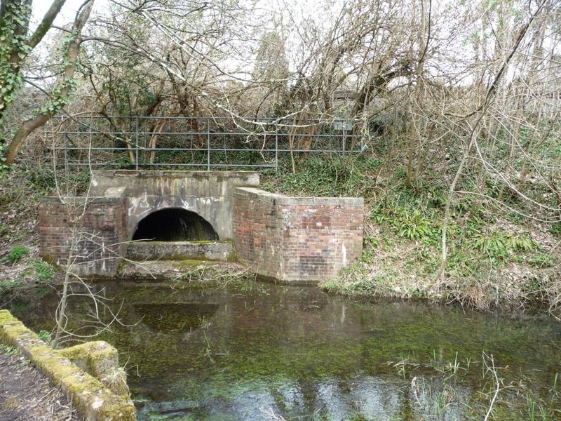 Thames & Severn Canal culverted [2] © Christine Johnstone :: Geograph ...