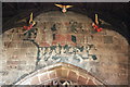 SJ3350 : Doom Painting in St Giles' Church, Wrexham by Jeff Buck