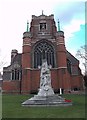 TQ3193 : War memorial, St John the Evangelist by Jim Osley