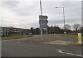 Roundabout on Cross Levels Way, Eastbourne