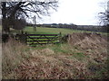 Field entrance off Brooms Lane