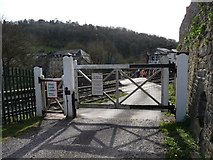 SO8802 : Brimscombe St Mary's level crossing, from the north by Christine Johnstone