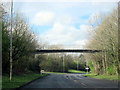 Footbridge Over Windmill Drive Hunt End Redditch