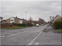 SE4049 : Deighton Road - viewed from Aire Road by Betty Longbottom