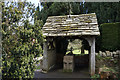 SO4792 : Lych Gate,  St Andrew's Church, Hope Bowdler by Ian S