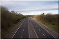 M54 westbound from Ercall Road, Telford