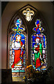 Stained glass window, St Andrews Church, Ryton