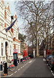 TQ2880 : South Audley Street, Mayfair, London, W1 by David Hallam-Jones