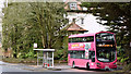 Bus, Broomhill terminus, Belfast (April 2016)