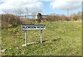 TM0954 : Flordon Road sign by Geographer