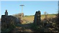 Track over former railway near Wellow